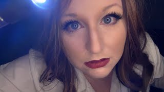 ASMR Eye Exam Roleplay  Lots of Pen Light  Whispering [upl. by Eanert]