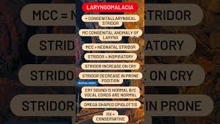 LARYNGOMALACIA [upl. by Eeldivad219]