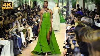 Elie Saab  SpringSummer 2025  Paris Fashion Week  4K [upl. by Herrah]