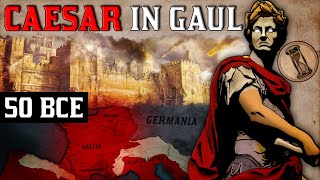 Julius Caesar Conquest of Gaul  The Gallic Wars  Roman History Documentary [upl. by Eetnuahs]