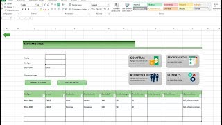 Como hacer un inventario de entradas salidas ventas reportes en excel 2013 2016  Parte IV [upl. by Keil997]