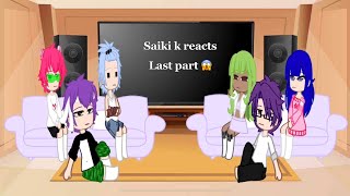 Saiki k reacts   part 3  READ DESC PLEASE  saikikusuo [upl. by Stichter95]