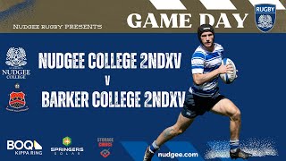 2024 Nudgee College 2nd XV v Barker College 2nd XV [upl. by Aidaas]