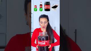 From small to Bigger cola challenge 😍 cocacola funny challenge [upl. by Alrzc]