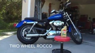 How To Harley Davidson Primary and Transmission Oil Change [upl. by Odelia]