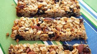 Granola Bars  Easy One Bowl Recipe [upl. by Kienan727]