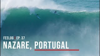 Nazaré Portugal  Campeonato de Ondas Grandes [upl. by Sedda34]