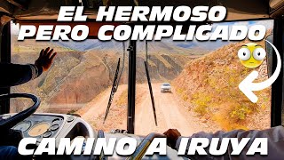 💥Un CAMINO de TIERRA CURVAS y CORNISA de TILCARA a IRUYA SALTA 🇦🇷 [upl. by Eiramanig522]