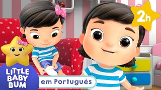 👕 Mia Aprende a se Vestir 🩳 2 HORAS DE LBB BRASIL  Músicas Infantis e Desenhos Animados [upl. by Erida642]