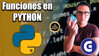 CURSO Fundamentos de Funciones en PYTHON curso de programación [upl. by Yatnahs]