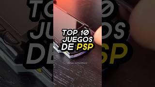 TOP 10 JUEGOS de PSP 🏆👌 psp topgaming gaming playstation [upl. by Zachary557]