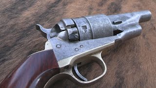 Uberti 1860 Richards Army 45 Colt 35quot Barrel [upl. by Sitoiyanap]