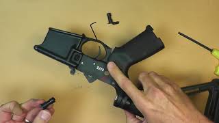 AR15  AR10 Ambi Selector Installation Instructions [upl. by Goodman]