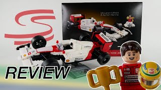 Is The LEGO Icons McLaren MP44 amp Ayrton Senna Worth Buying [upl. by Ellehc748]