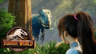 Yasminas Nightmares Jurassic World Camp Cretaceous Season 4 Clip Indominus Rex and Scorpius Rex [upl. by Leckie478]