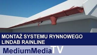 Montaż systemu rynnowego Lindab Rainline [upl. by Enirehtahc]