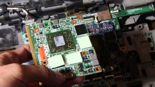 hp 8570w MXM Graphics card reassembly 8570w MXM upgrade part 10 [upl. by Iuq]