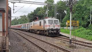 16334 Thiruvananthapuram Veraval Express Departing From Karmali Railway Station [upl. by Ahiel537]