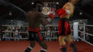 Rocky legends PS2 Clubber Lang vs Salvador Martinez Career Clubber Lang [upl. by Nelad598]