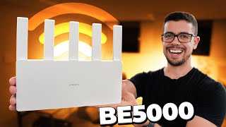 CHEGOU XIAOMI BE5000 É NOVO ROTEADOR WIFI 7 CUSTOBENEFÍCIO [upl. by Bunny]