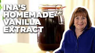 How to Make Inas Homemade Vanilla Extract  Barefoot Contessa Cook Like a Pro  Food Network [upl. by Ecadnac545]