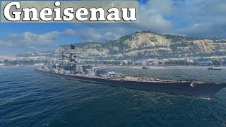 GNEISENAU guide WOWS 0511 [upl. by Haelak]