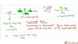 When neopentyl alcohol is treted with H2SO4  a mixture of two alkenes 8515 is formed [upl. by Howenstein]