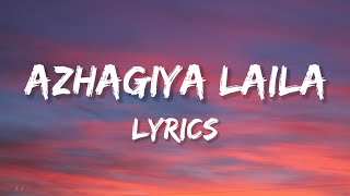 Azhagiya Laila  Lyrics Ullathai Allitha  Karthik Rambha [upl. by Ytima]