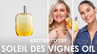 Were Excited To Try Caudalie Soleil des Vignes Oil Elixir [upl. by Samella]