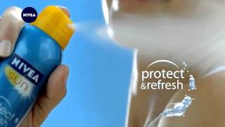 NIVEA Sun Protect amp Refresh Invisible Cooling Mist [upl. by Lucilla]