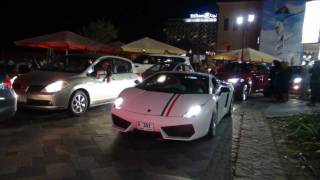 Ferrari 599 GTB  Lamborghini LP5604 Driving in Dubai UAE Full HD [upl. by Imorej]