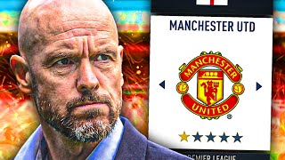 Making MANCHESTER UNITED The Worlds GREATEST Team FIFA 23 Manchester United Career Mode [upl. by Schrader]