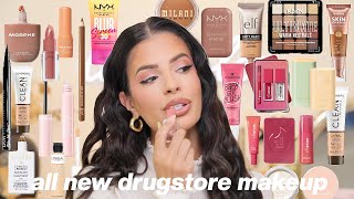 Im Trying ALL the NEW VIRAL DRUGSTORE Makeup makeup dupes [upl. by Heyra]