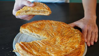 Galette des Rois Pomme Amande  nouvelle recette 2023 ultra bonne [upl. by Peterec]