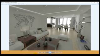 TUTORIAL RECORRIDO 3D EN SKETCHUP Y VRAY VIDEO [upl. by Kcirdlek]