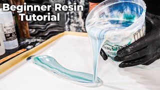 Epoxy Resin for Beginners  Easy Countertop Design Ideas [upl. by Skrap]