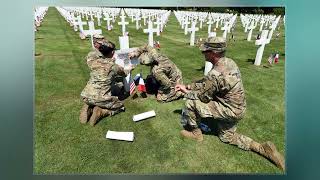 OiseAisne American Cemetery Plot E [upl. by Frankhouse]