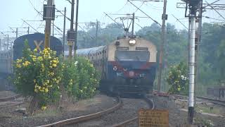 17258 Kakinada Town  Vijayawada Memu Express Skipping Chagallu [upl. by Murton751]