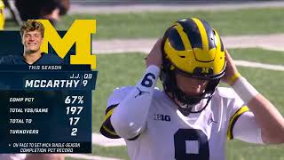 NCAAF 2022 Week 13  Michigan Wolverines  Ohio State Buckeyes [upl. by Radke]