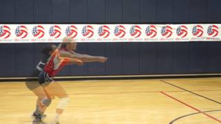 USAV Skill Video Forearm Passing [upl. by Adelbert616]