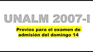 ADMISIÓN AGRARIA REPASO PARA EL EXAMEN [upl. by Lessig]