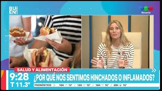 Porque nos sentimos hinchados o inflamados I Telefe Rosario [upl. by Alyssa]