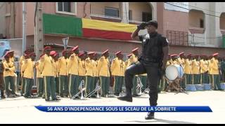 Fête de lindépendance  retour sur le défilé militaire à Cotonou [upl. by Dunson]