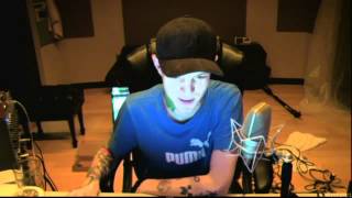 Deadmau5 live streaming in his new studio working on a new track The Veldt Part 2 17 March 2012 [upl. by Grunberg]