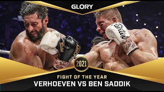 2021 Fight of the Year Rico Verhoeven vs Jamal Ben Saddik [upl. by Nena]