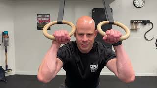 More Gain Less Pain Chest Triceps Micro Workout on Rings [upl. by Selry]