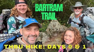 Bartram Trail Thru Hike Days 0 amp 1 [upl. by Binnie]