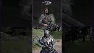 Halo 1 VS Halo Infinite Graphics Comparison  Comparativa Grafica xboxseriesx halo masterchief [upl. by Annalise]