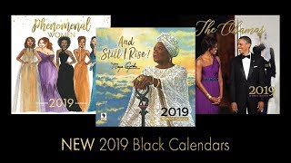 2019 Black Calendars  African American Expressions [upl. by Robbi748]