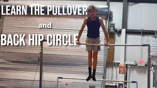 Master the Pullover and Back Hip Circle Gymnastics Tutorial [upl. by Drucie551]